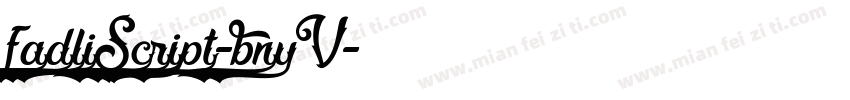 FadliScript-BnyV字体转换