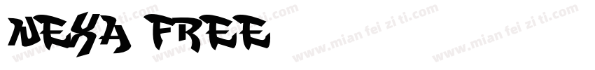 Nexa_Free字体转换