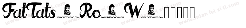 FatTats-Ro5W字体转换