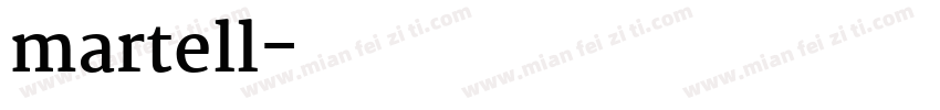 martell字体转换