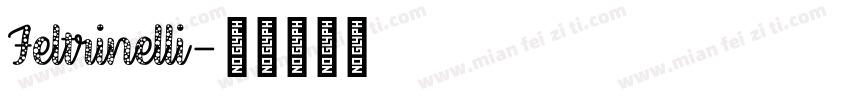 Feltrinelli字体转换