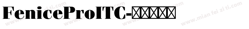 FeniceProITC字体转换