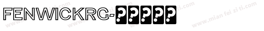 FenwickRg字体转换