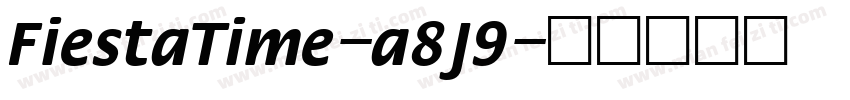 FiestaTime-a8J9字体转换