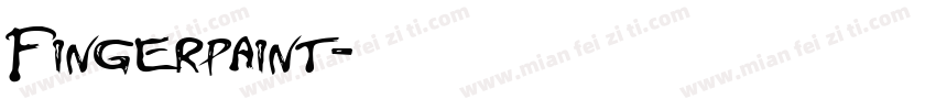 Fingerpaint字体转换