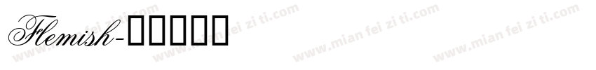 Flemish字体转换
