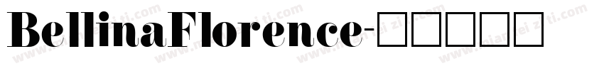 BellinaFlorence字体转换