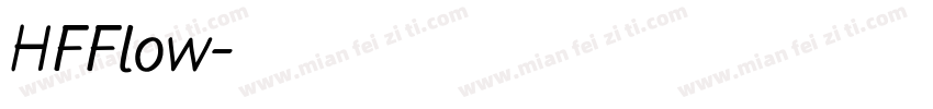HFFlow字体转换