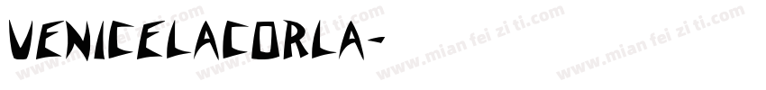 VeniceLaCorla字体转换