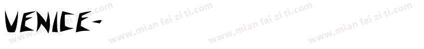venice字体转换