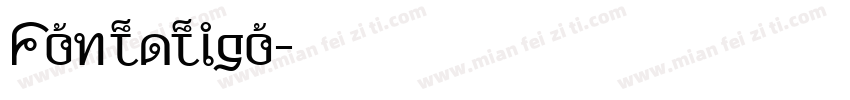 Fontatigo字体转换