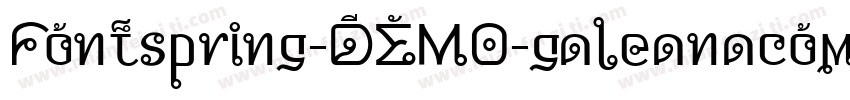 Fontspring-DEMO-galeanacompressed字体转换