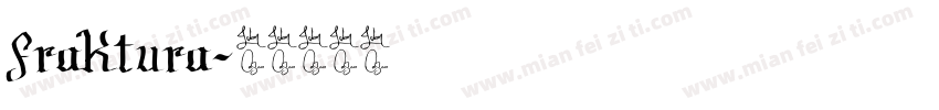 fraktura字体转换