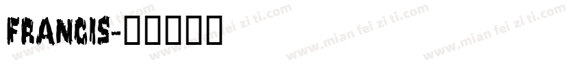 Francis字体转换