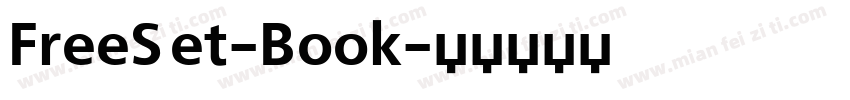 FreeSet-Book字体转换