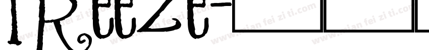 Freeze字体转换