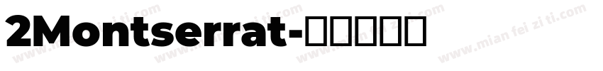 2Montserrat字体转换