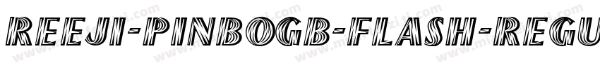 REEJI-PinboGB-Flash-Regular字体转换