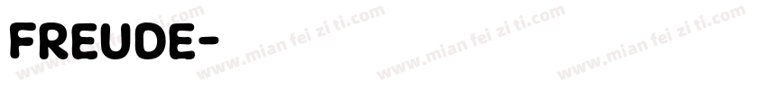 FREUDE字体转换