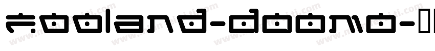 Fooland-DOOm0字体转换