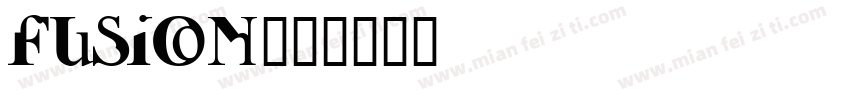 Fusion字体转换