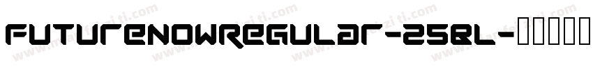 FutureNowRegular-25Bl字体转换