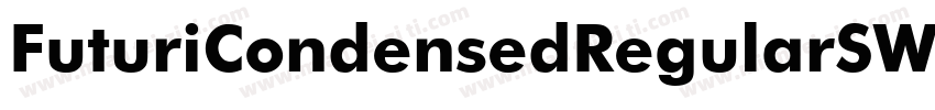 FuturiCondensedRegularSWFTE字体转换