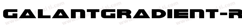 GalantGradient-Rml3字体转换
