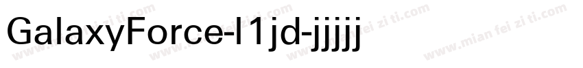 GalaxyForce-l1jd字体转换