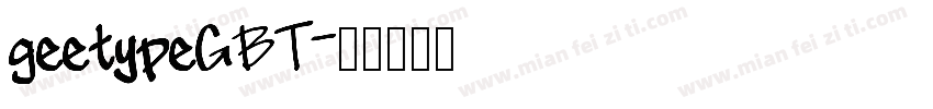 geetypeGBT字体转换