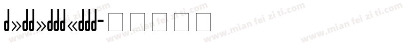 GEOMETOSWOFF字体转换