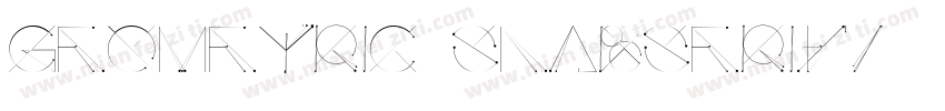 Geometric-Slabserif7字体转换
