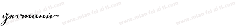 germanic字体转换