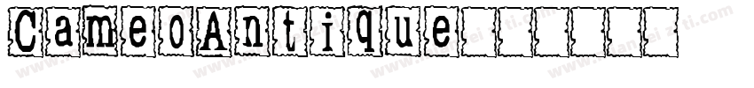CameoAntique字体转换