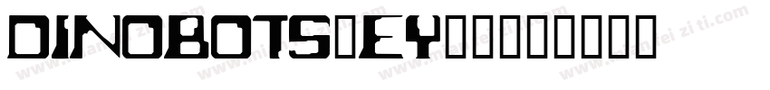 Dinobots-eY66字体转换