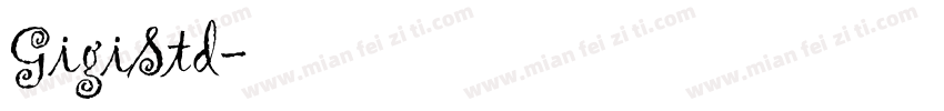 GigiStd字体转换