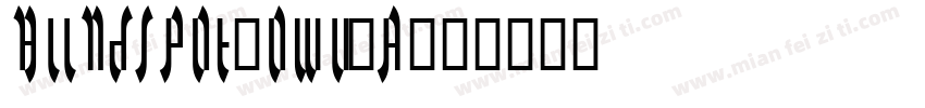 Blindspot-owv2A字体转换