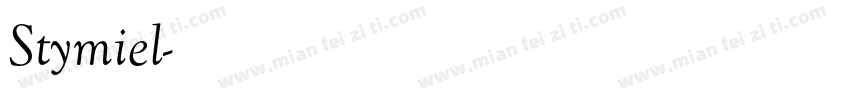 Stymiel字体转换