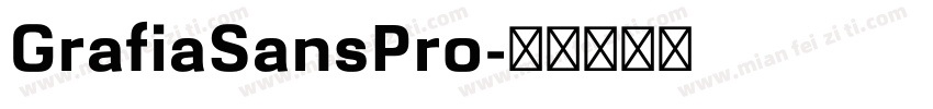 GrafiaSansPro字体转换