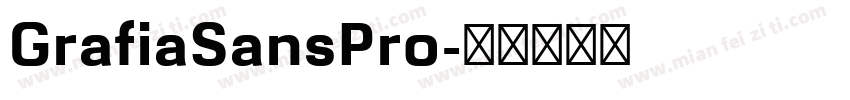 GrafiaSansPro字体转换