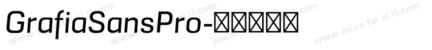GrafiaSansPro字体转换