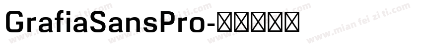 GrafiaSansPro字体转换