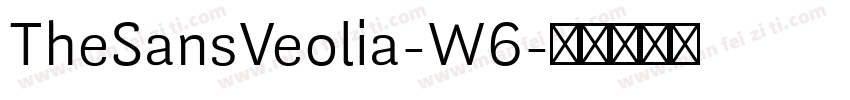 TheSansVeolia-W6字体转换