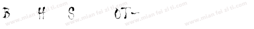 BokkaHalfShadowOT字体转换