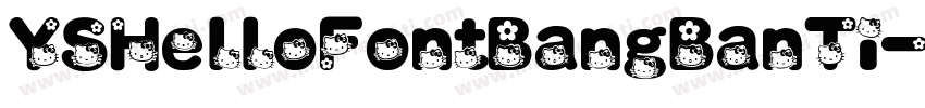 YSHelloFontBangBanTi字体转换
