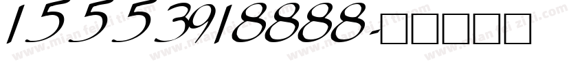 15553918888字体转换