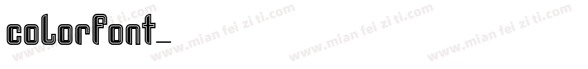 colorfont字体转换
