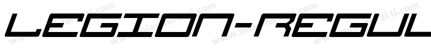 Legion-Regular字体转换