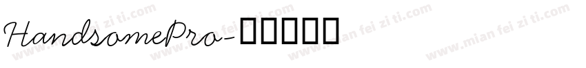 HandsomePro字体转换
