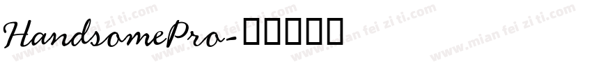 HandsomePro字体转换